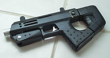 107Gun...hand made in china...obviously...

this is NOT an airsoft gun...it's a bullpup mock up of a 22short