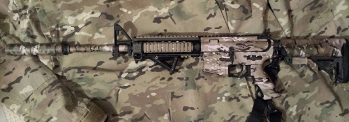 VFC with Multicam Gunskin