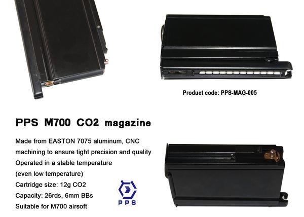 M700 co2 catridge